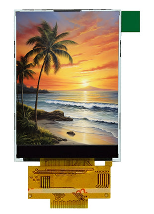 2.4 Inch LCD TFT Display Module 240*320 RGB 4-wire SPI Serial Port Wide Angle ILI9341 ST7789V Touch Screen Solder Plug-in 18Pin OLED LCD Module