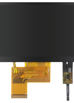 5 Inch TFT LCD Display Module 800*480 RGB IPS 40Pin 3.3V ILITTEK Driver 500 Illumination Capacitive Resistance Touch Screen OLED LCD Module