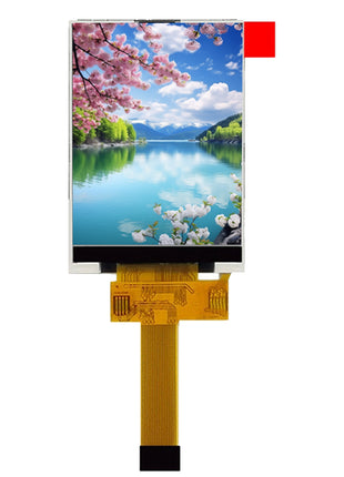 2.4 Inch LCD TFT Display Module 240*320 RGB 4-wire SPI Serial Port Wide Angle ILI9341 ST7789V Touch Screen Solder Plug-in 18Pin OLED LCD Module